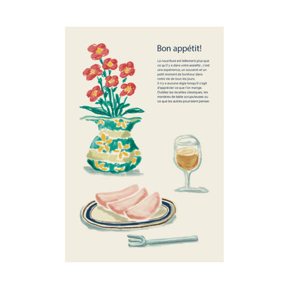 KOYO SOKO postcard Bon appétit!