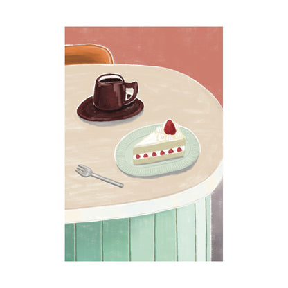 KOYO SOKO postcard Tea time